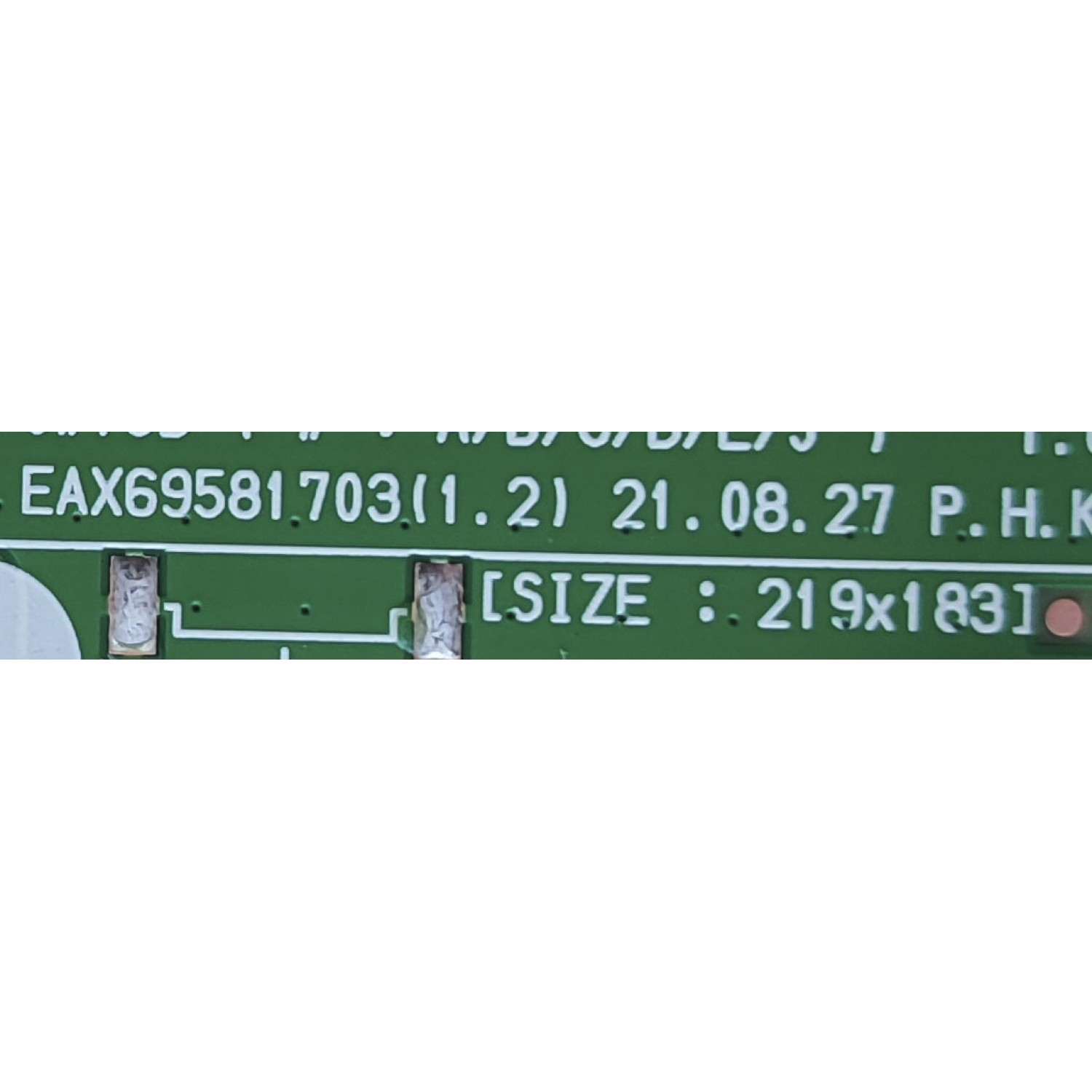 MAIN PARA TV LG / NUMERO DE PARTE EBU66351502 / EAX69581703(1.2) / 2GE1L00FH-0004 / 66351502 / EAX69581703 / MODELO 50UP7750PSB - Imagen 3